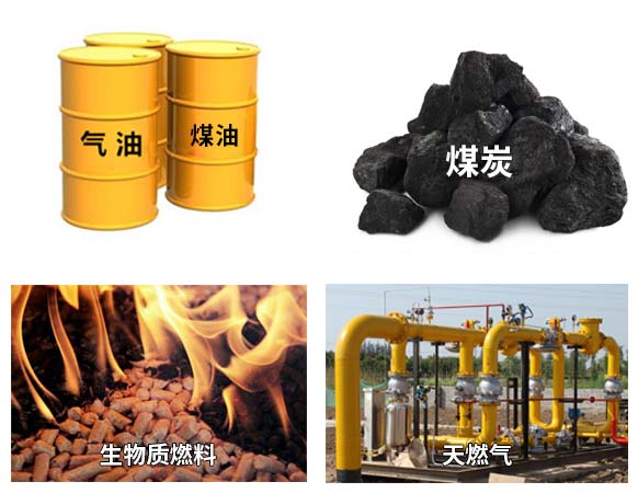 常見的熱源可以分為固體燃料、液體燃料、氣體燃料等